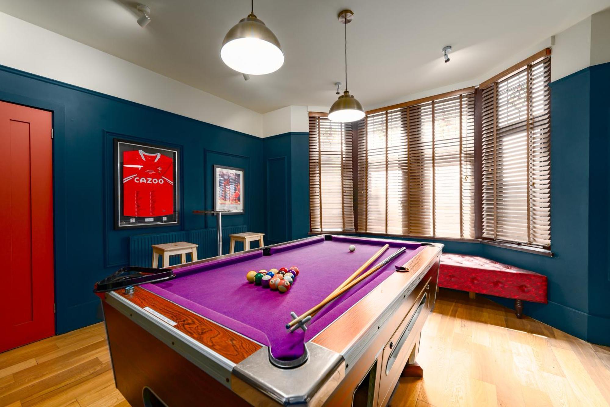City Retreat, Spacious 4 Bed House, Games Room, Parking, Hot Tub & Bbq Cardiff Exterior foto